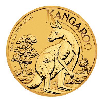 A picture of a Pièce d’or de 1 oz, Australie – Kangourou (2023)